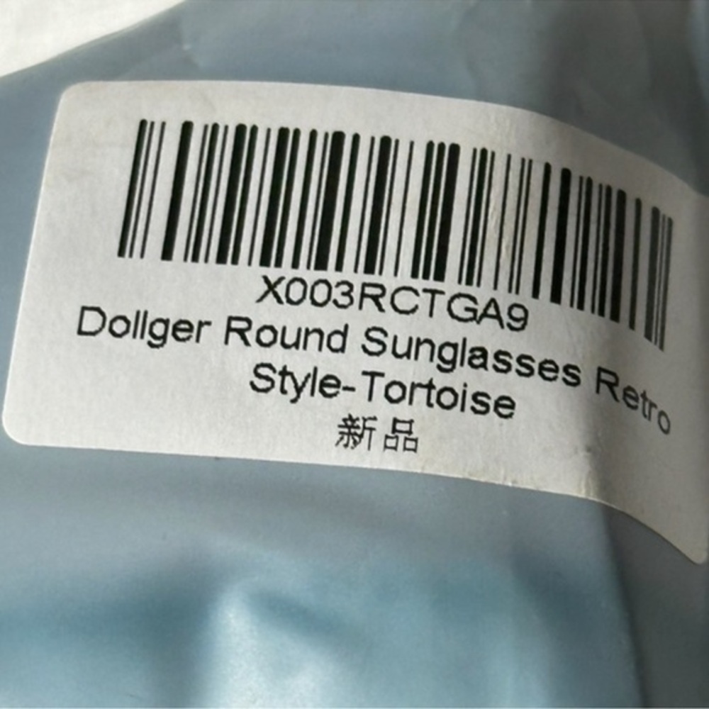 Dollger Classic Round / Cateye‎ Sunglasses Retro Shades UV400 Sunnies Frame NWT - Picture 7 of 7